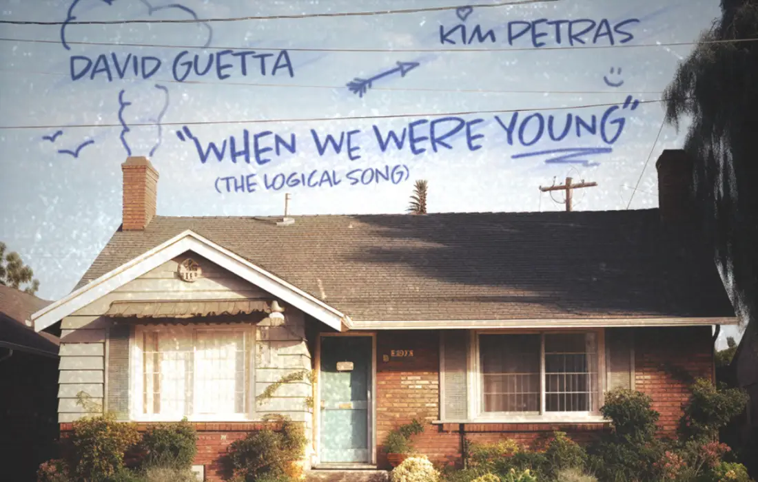 Дейвид Гета и Ким Петрас заедно в "When We Were Young"