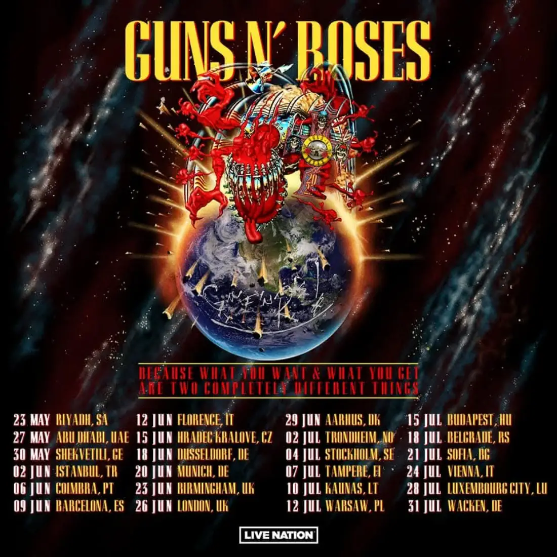 Guns N' Roses идват догодина